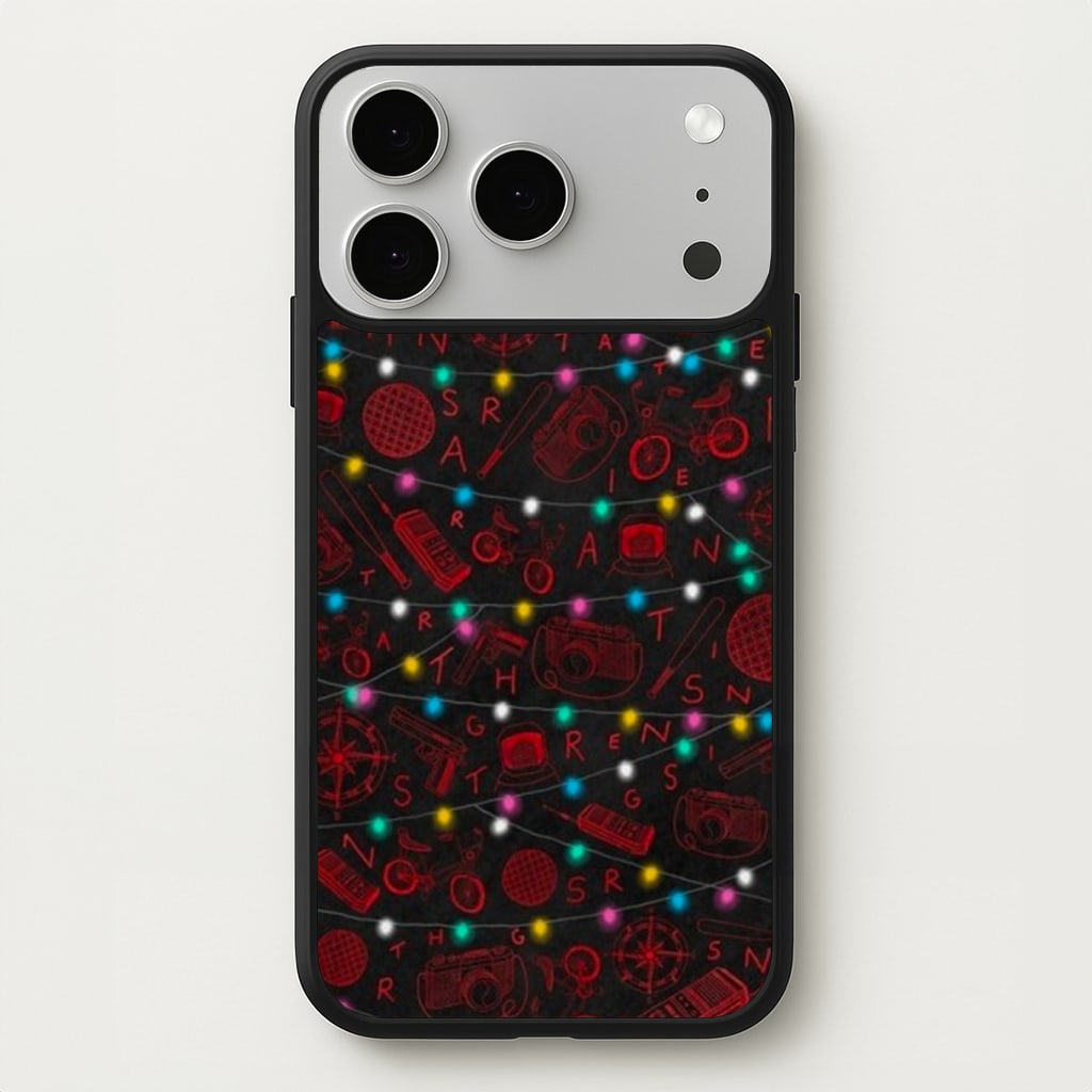 Stranger Red Illustrations Phone Case