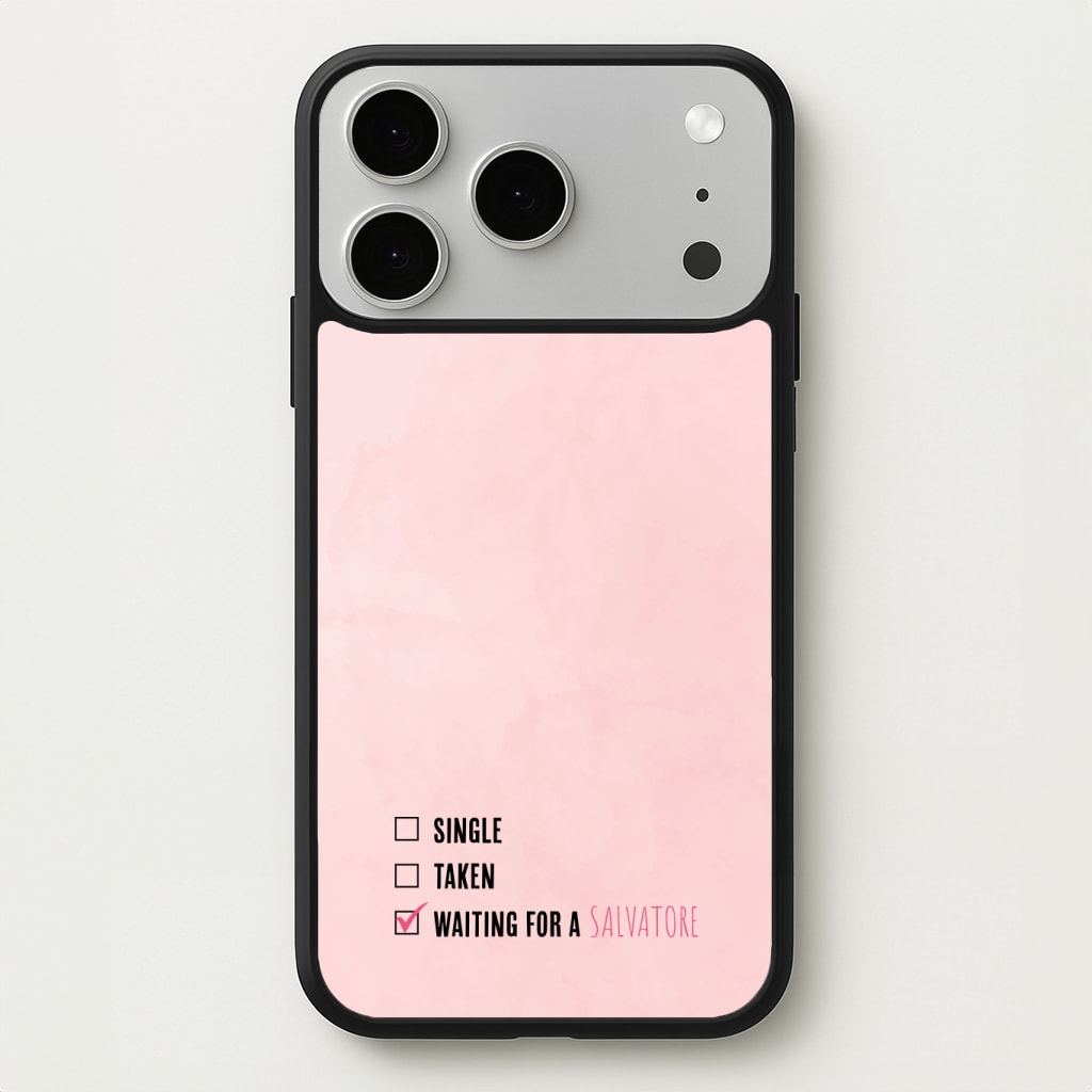 Waiting For A Salvatore - VD Phone Case