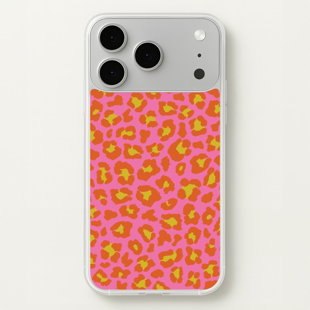 Vibrant Cheetah Print Phone Case