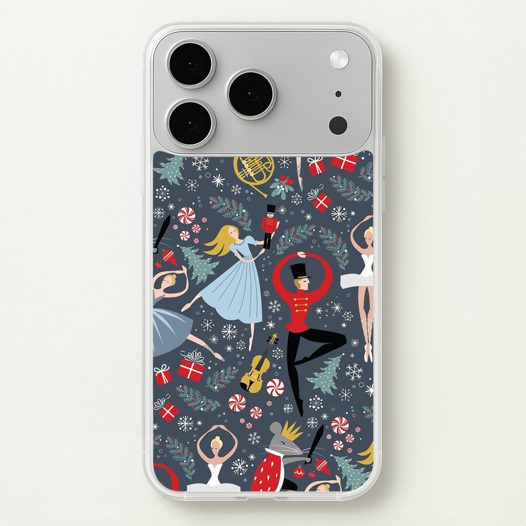 Nutcracker Ballet Pattern - Christmas Phone Case