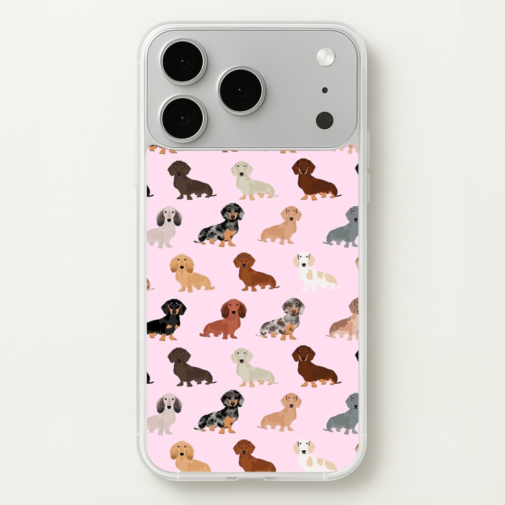 Dachshund Breed Pattern Phone Case