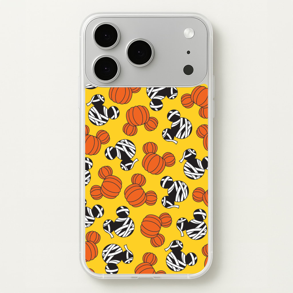 Pumpkin And Mummy Mouse Pattern Phone Case