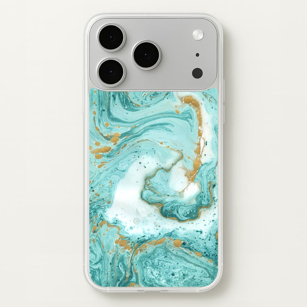Green Marble Phone Case
