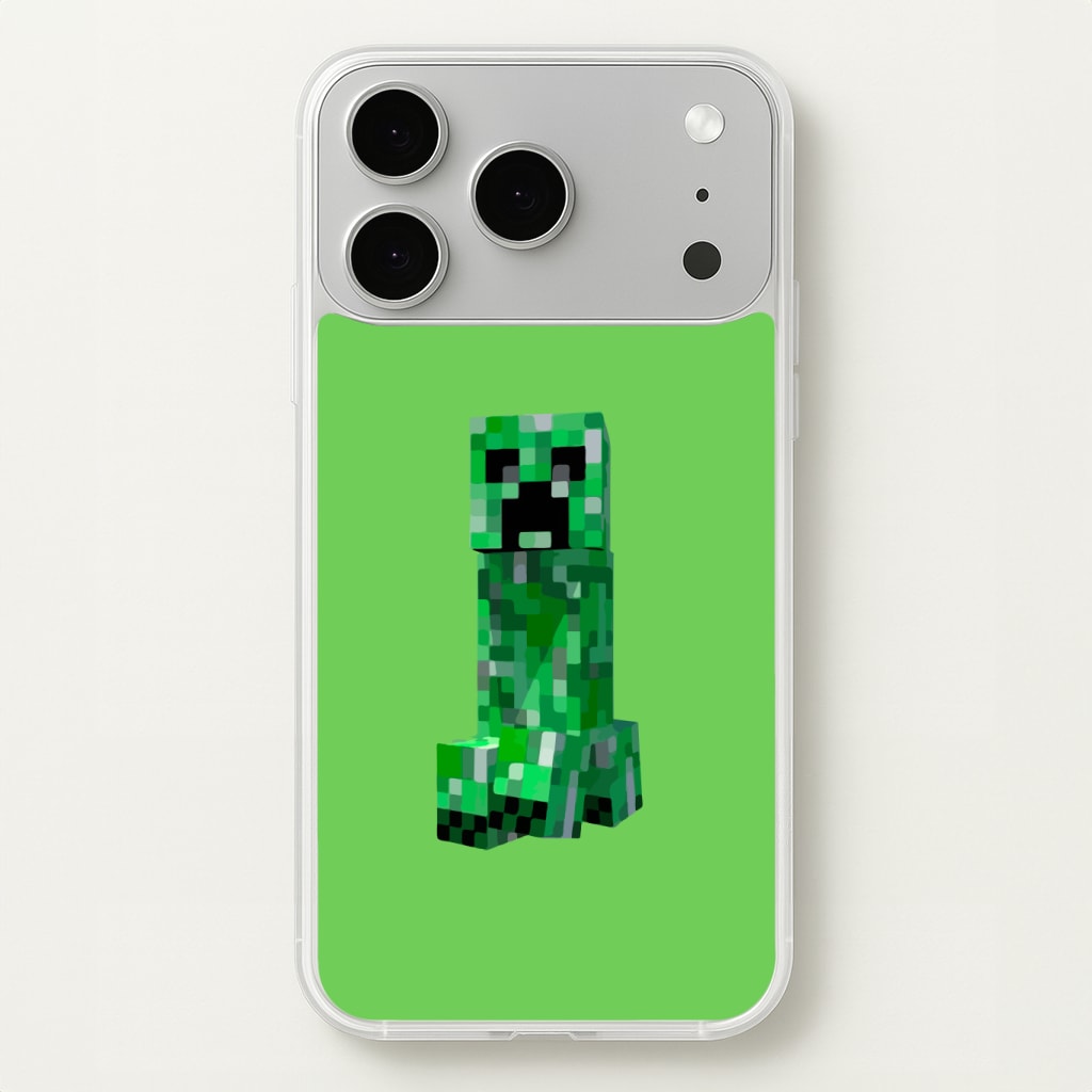 Mining Creeper Phone Case