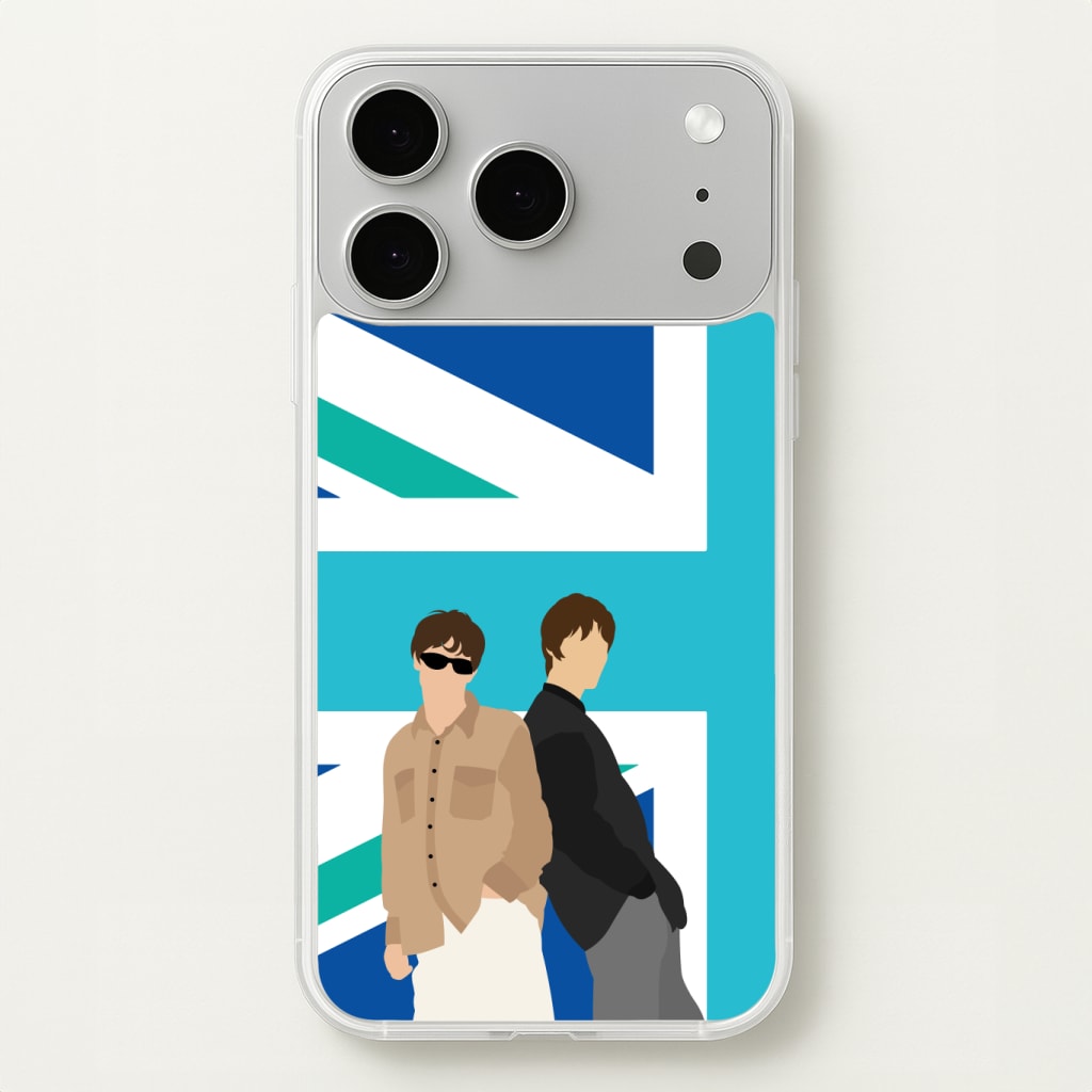 British Flag Band Members Phone Case