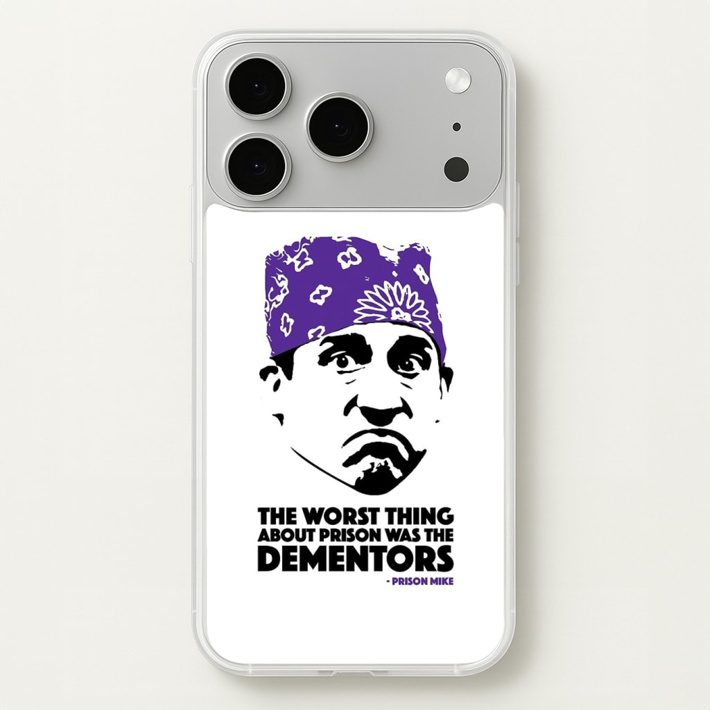Prison Mike vs The Dementors Phone Case