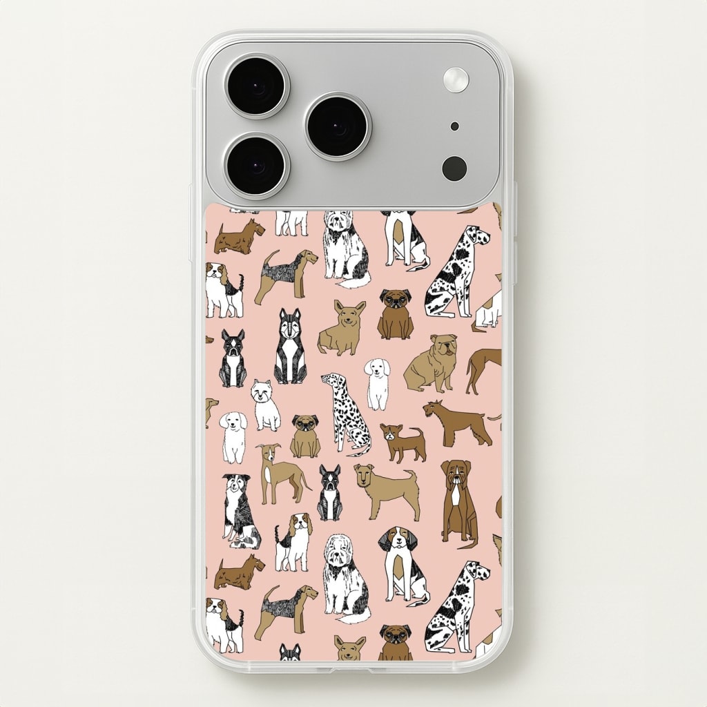 Dog Breeds - Animal Pattern Phone Case