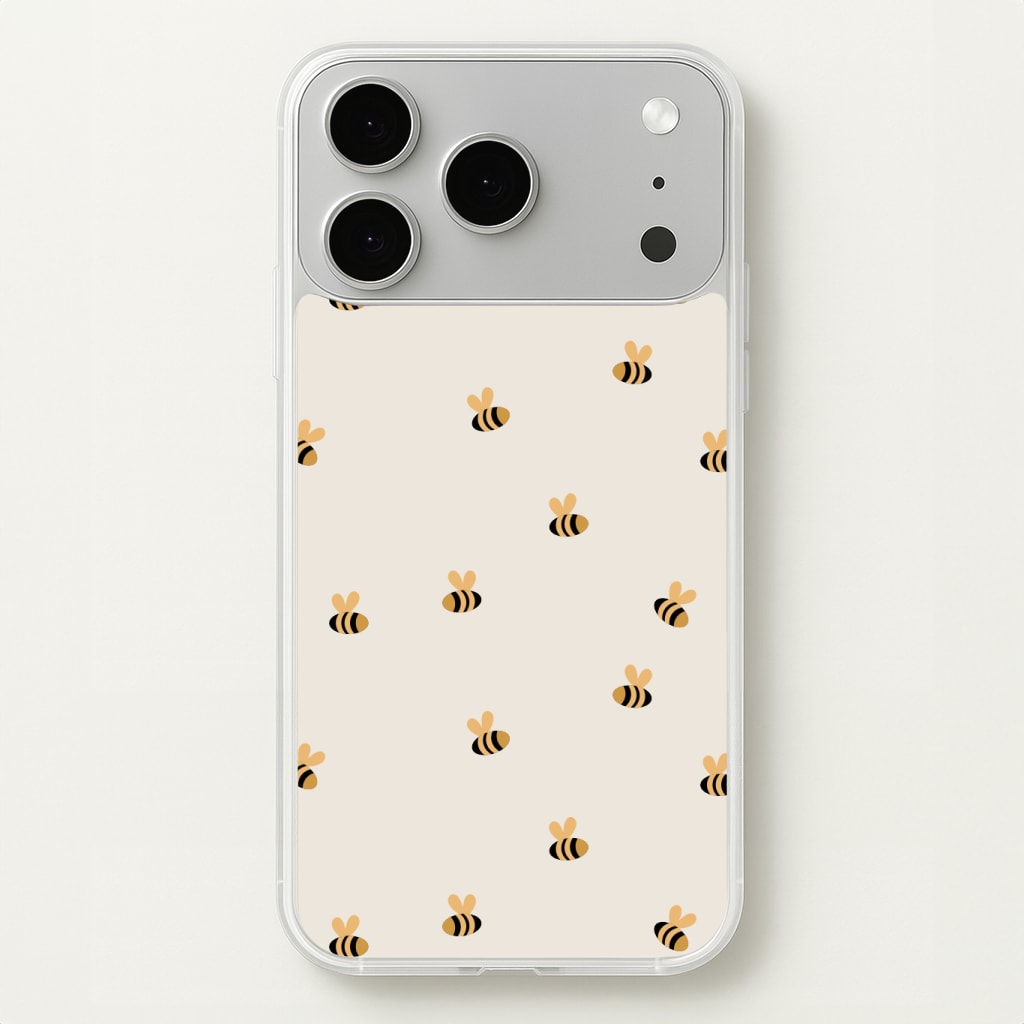 Spring Bee Pattern Phone Case