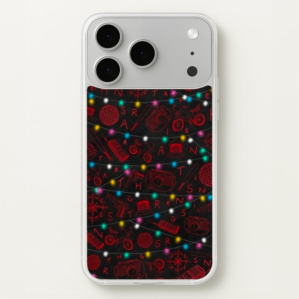 Stranger Red Illustrations Phone Case