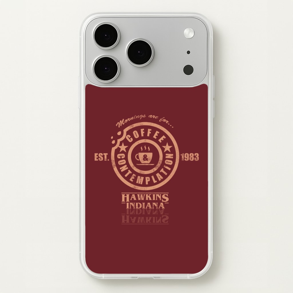 Coffee Contemplation Phone Case