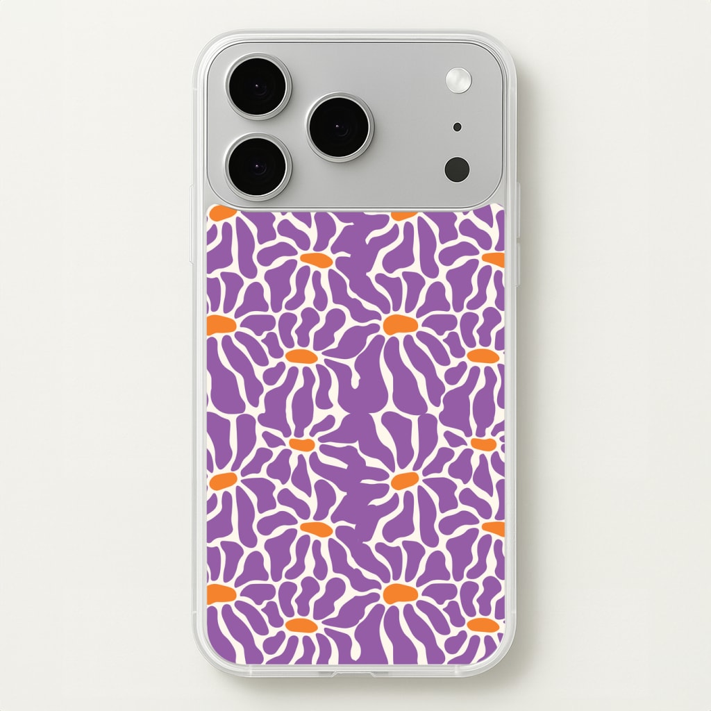 Purple Flowers - Summer Phone Case