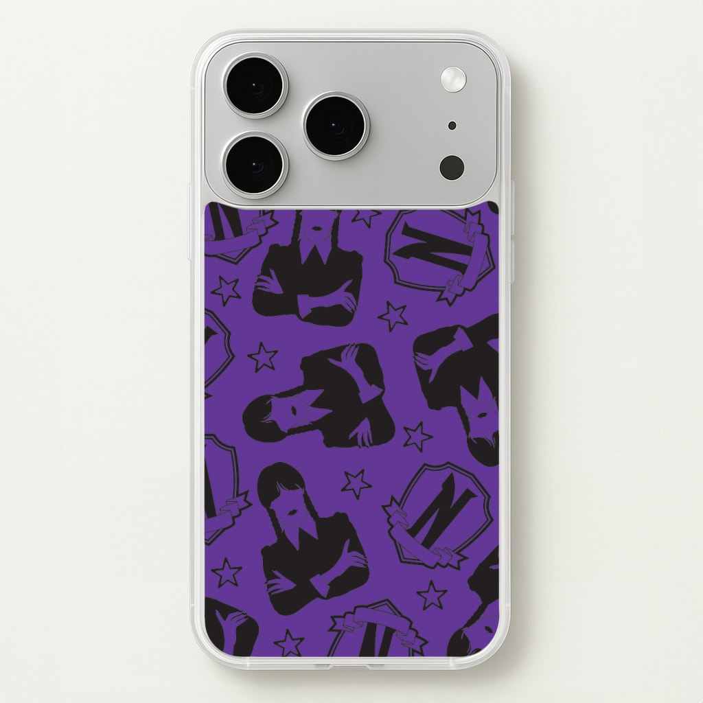Wednesday Pattern Phone Case