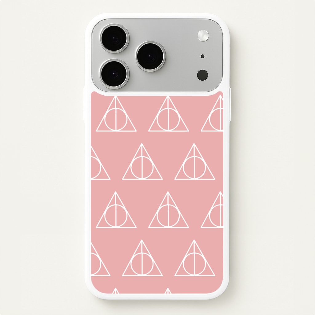 The Deathly Hallows Symbol Pattern Phone Case