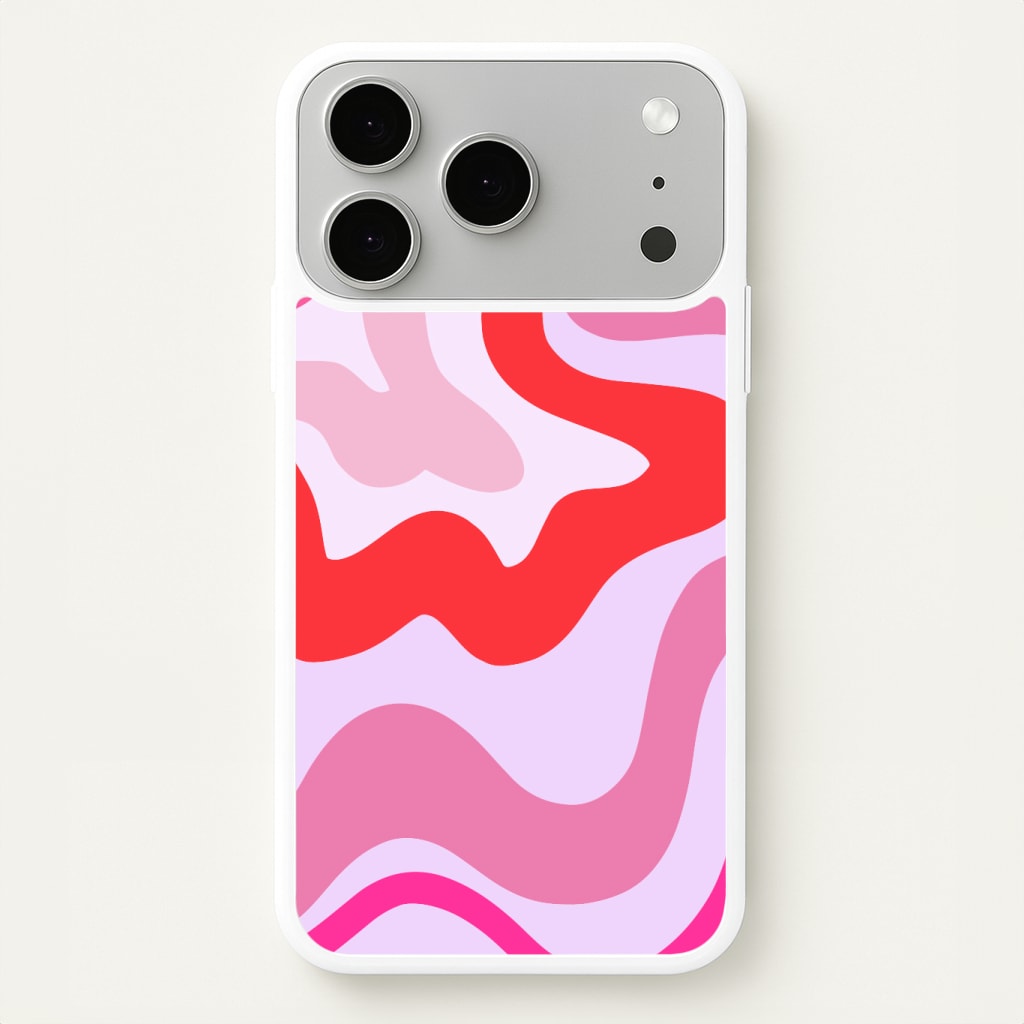 Purple & Pink Abstract Phone Case