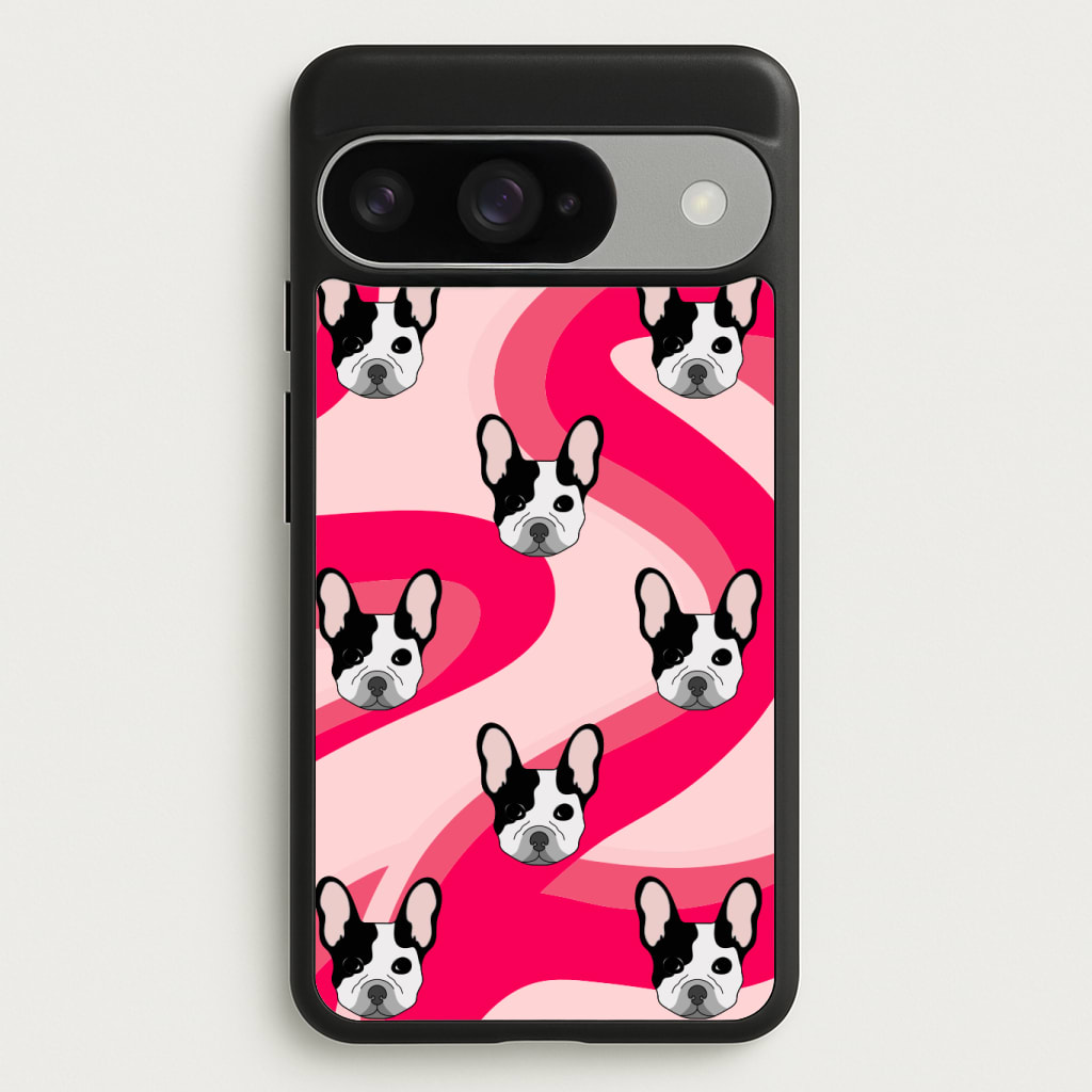 Abstact Frenchie - Dog Pattern Phone Case