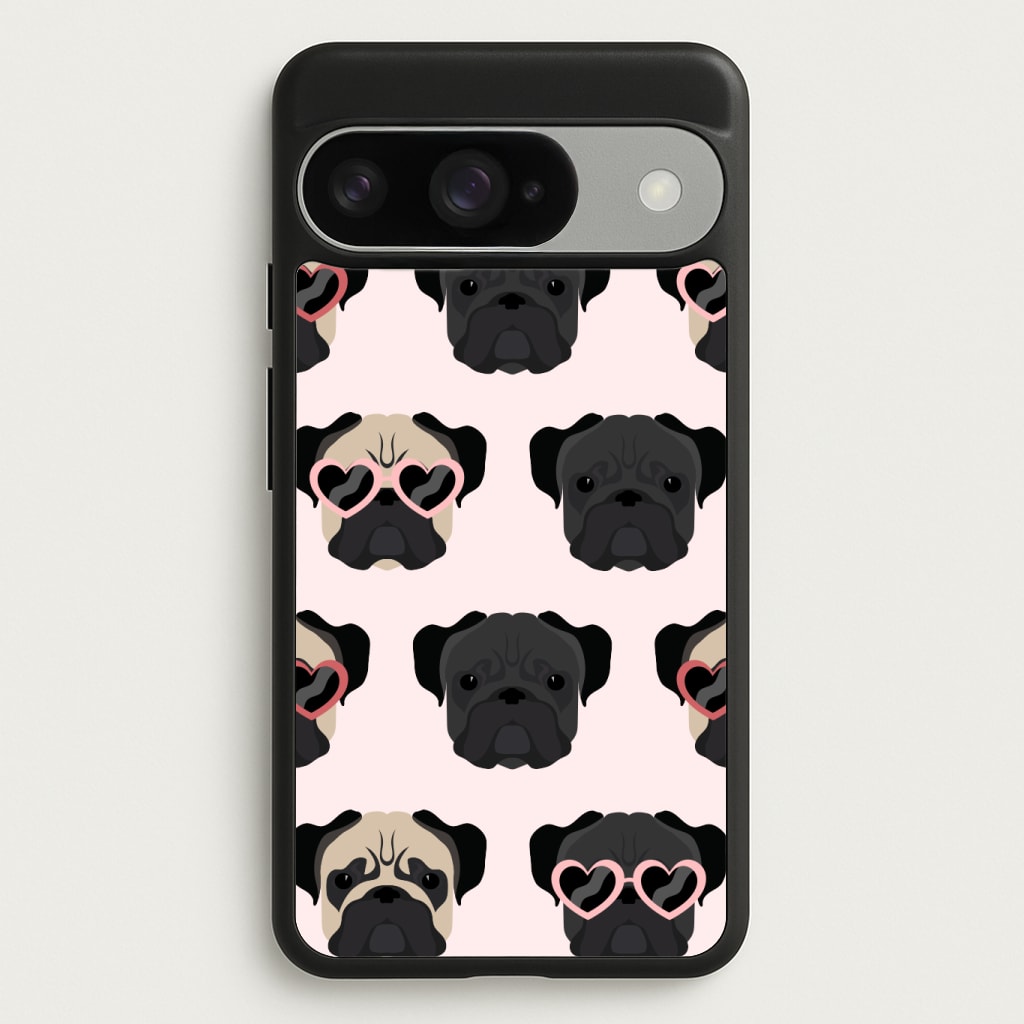 Sunny Pug Life - Dog Pattern Phone Case