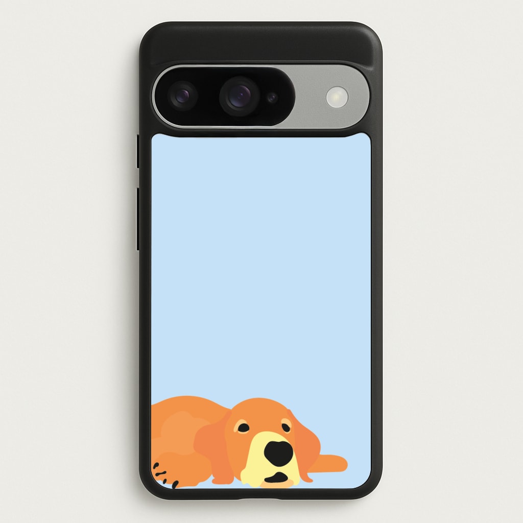 Laying and chilling - Dog Patterns Phone Case