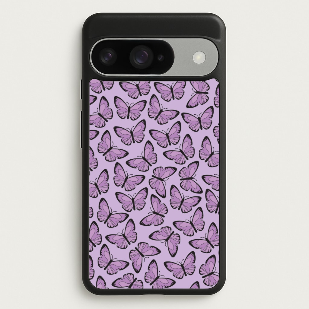 Purple Butterfly - Butterfly Patterns Phone Case