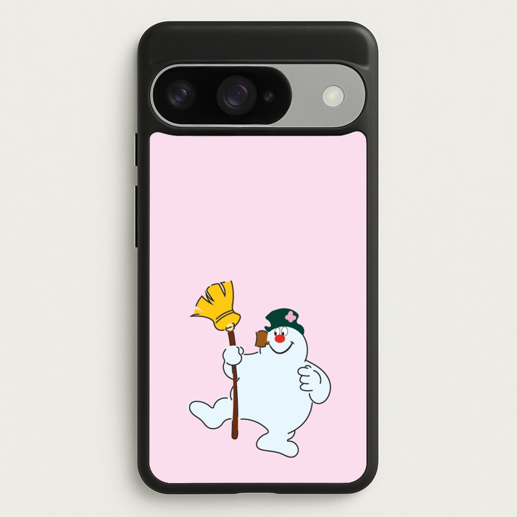 Broom - Snowman Phone Case