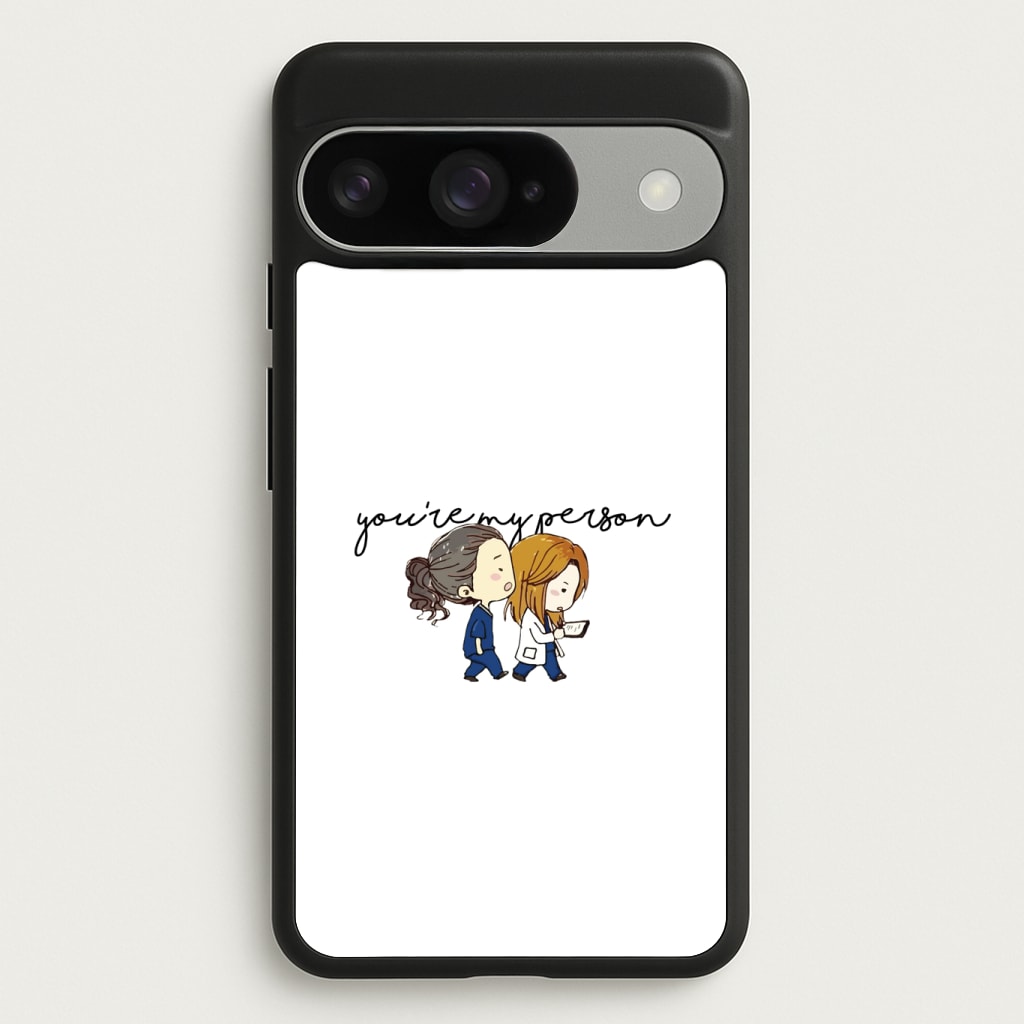 You're My Person Cartoon - Grey's Phone Case