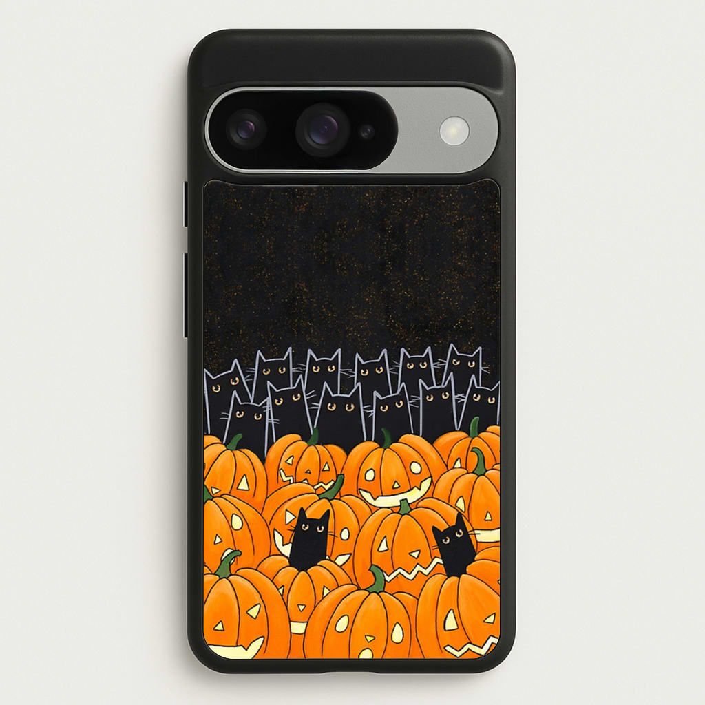 Black Cats & Lanterns - Halloween Phone Case