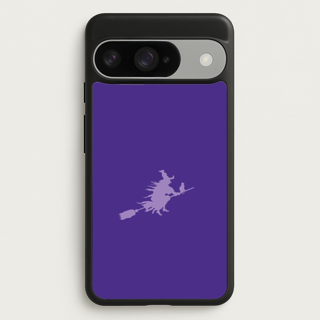 Witch And Cat - Halloween Phone Case
