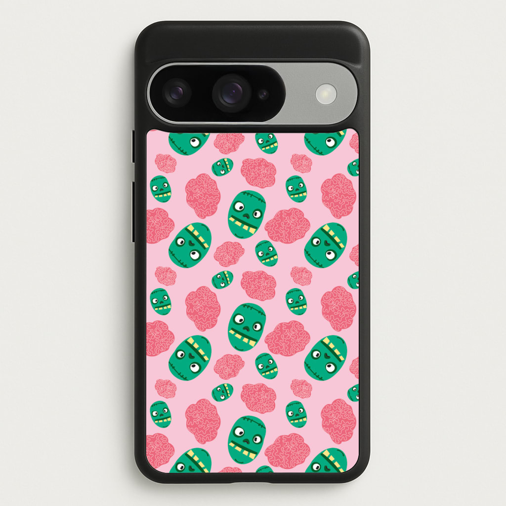 Frankenstein And Brains - Halloween Phone Case
