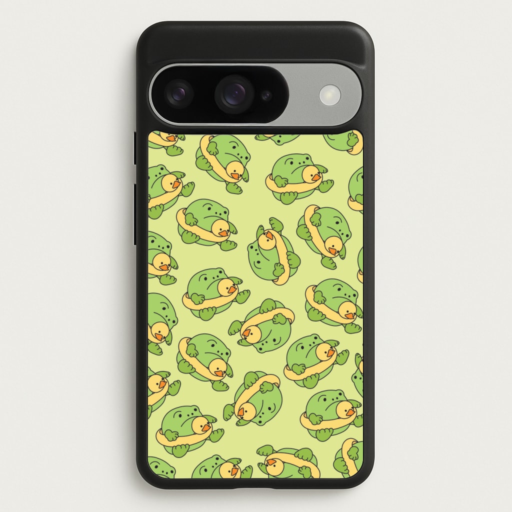 Frog Pattern - Plushy Phone Case