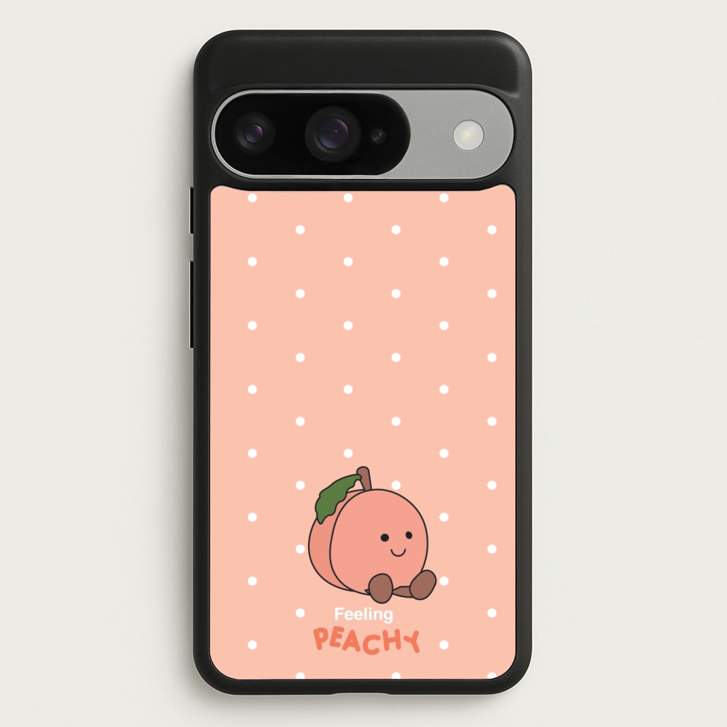 Peach Pattern Phone Case