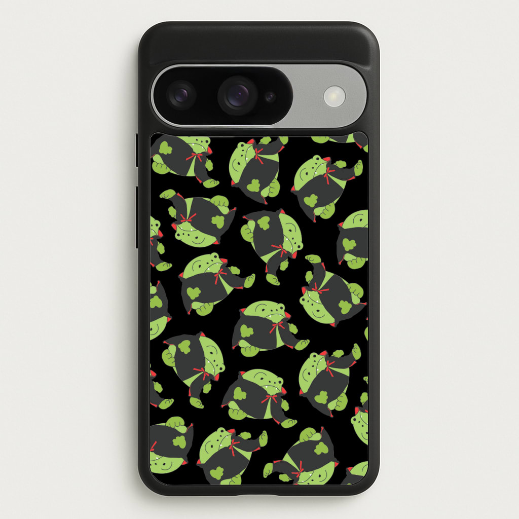 Vampire Frog Pattern - Halloween Phone Case