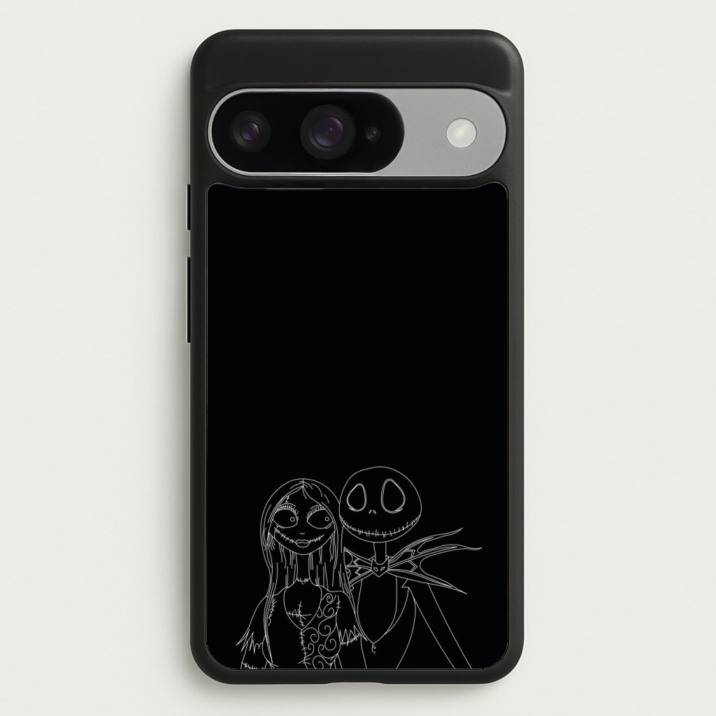 Jack And Sally - TNBC Phone Case