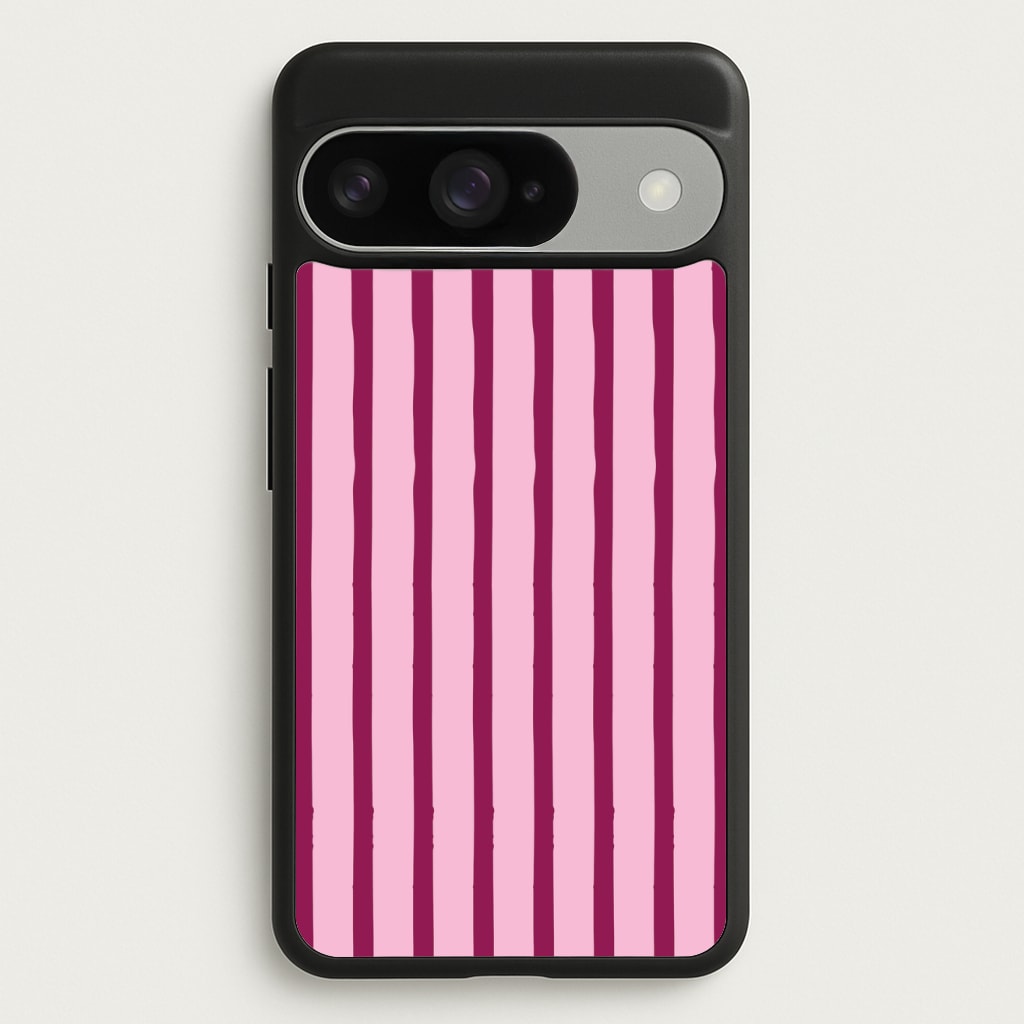 Strawberry Stripes  Phone Case