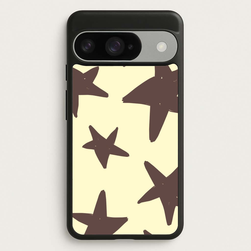 Vanilla & Chocolate Stars Phone Case