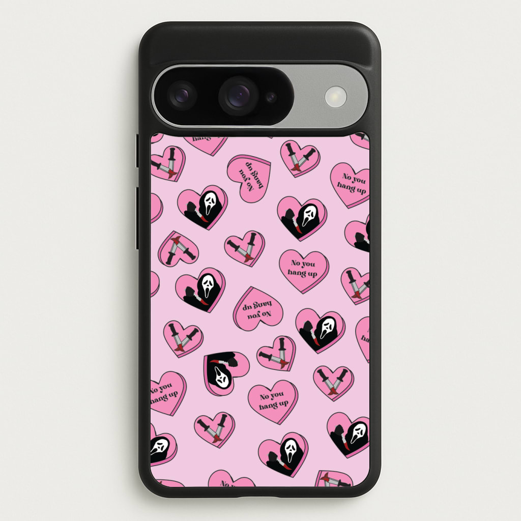 No You Hang Up Love Hearts Phone Case