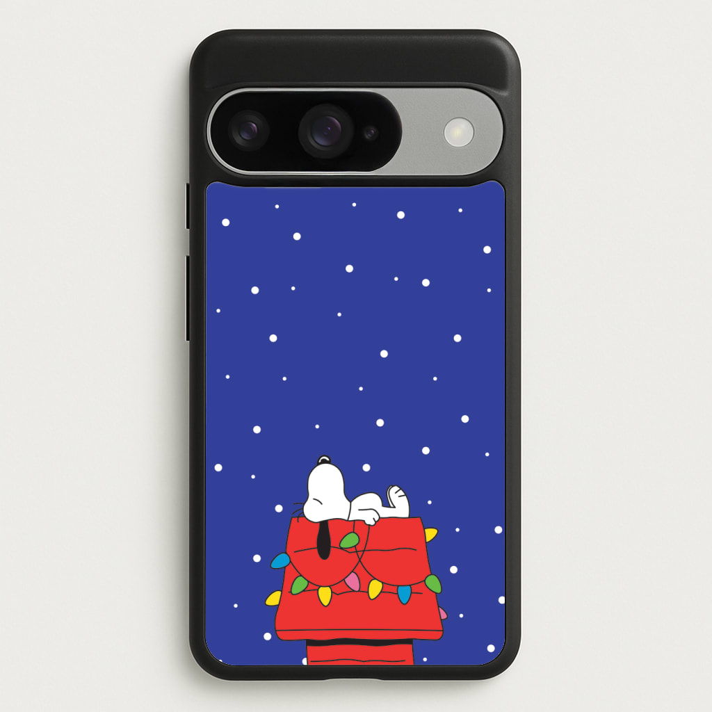 Cartoon Beagle Fairylights Phone Case