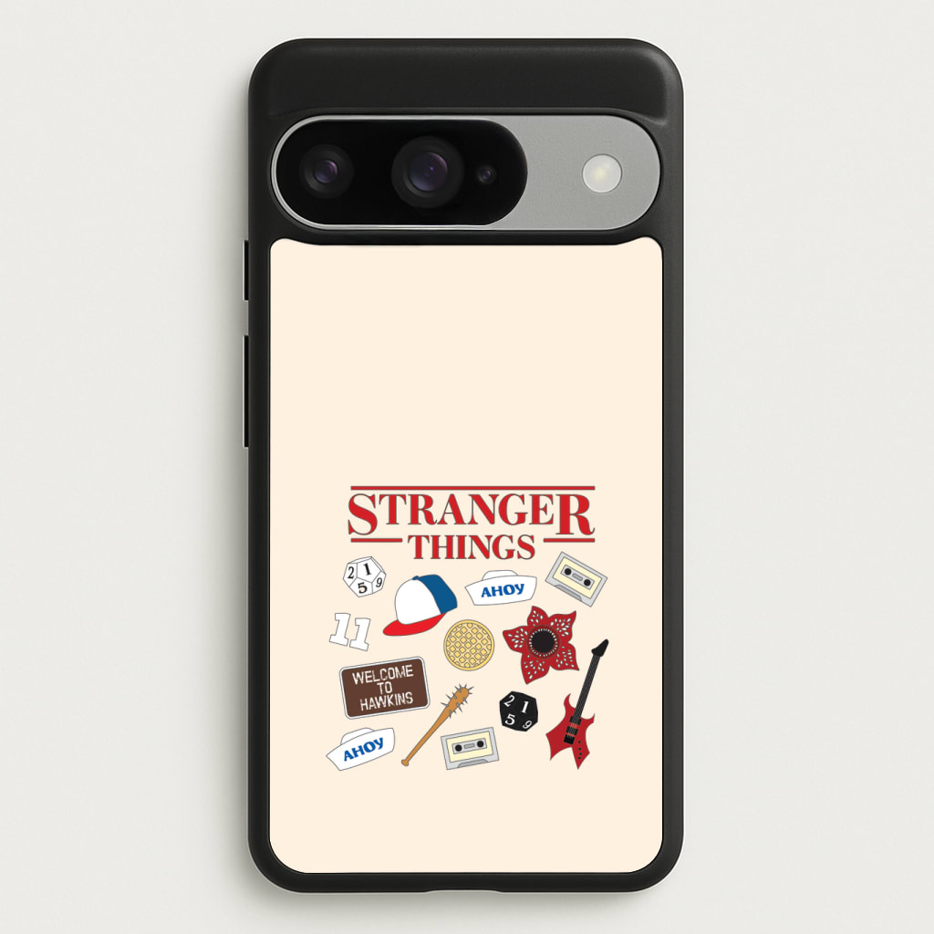 Stranger Things Cartoon Icons Phone Case