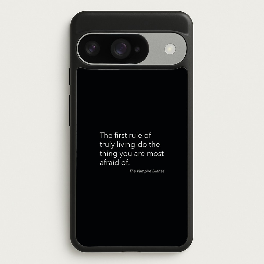 The First Rule Of Truly Living - VD Phone Case