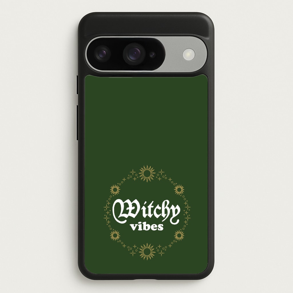 Witchy Vibes Green Phone Case