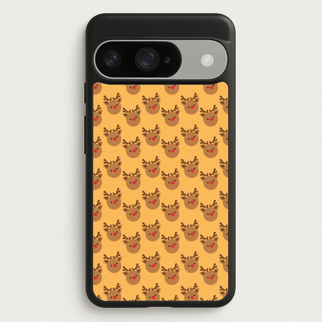 Rudolph Pattern - Christmas Patterns Phone Case