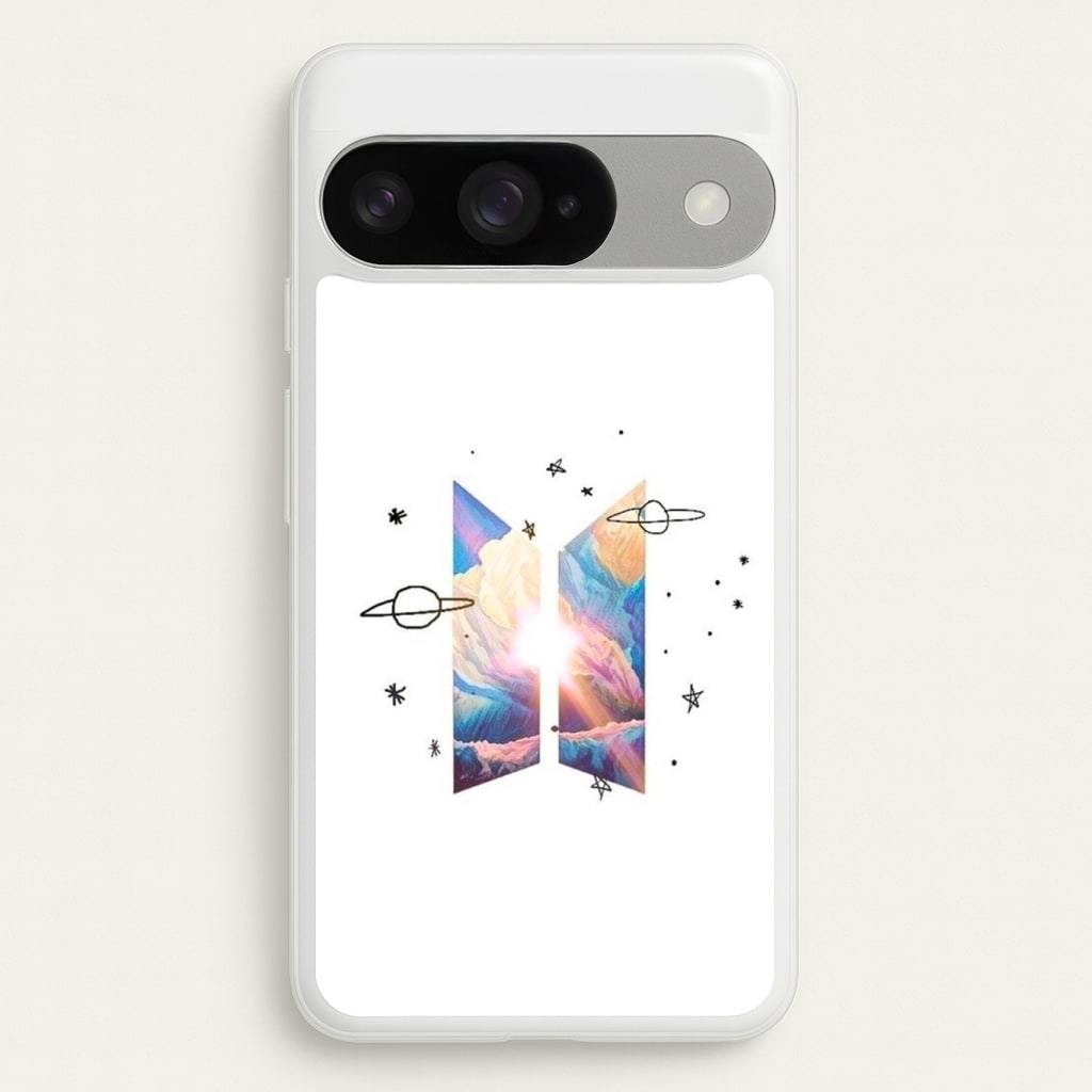 Space K-Pop Band Logo Phone Case