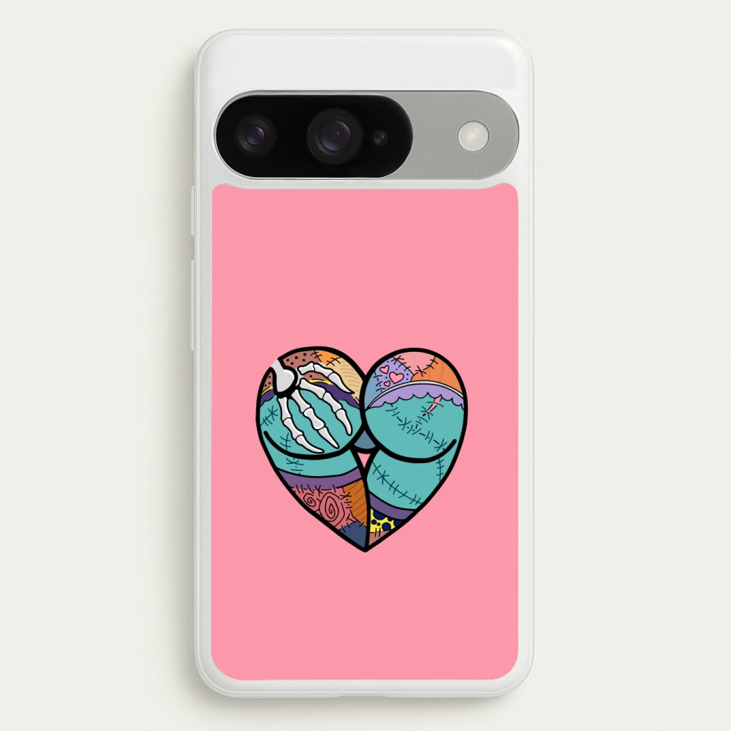 Sally And Jack Heart - TNBC Phone Case