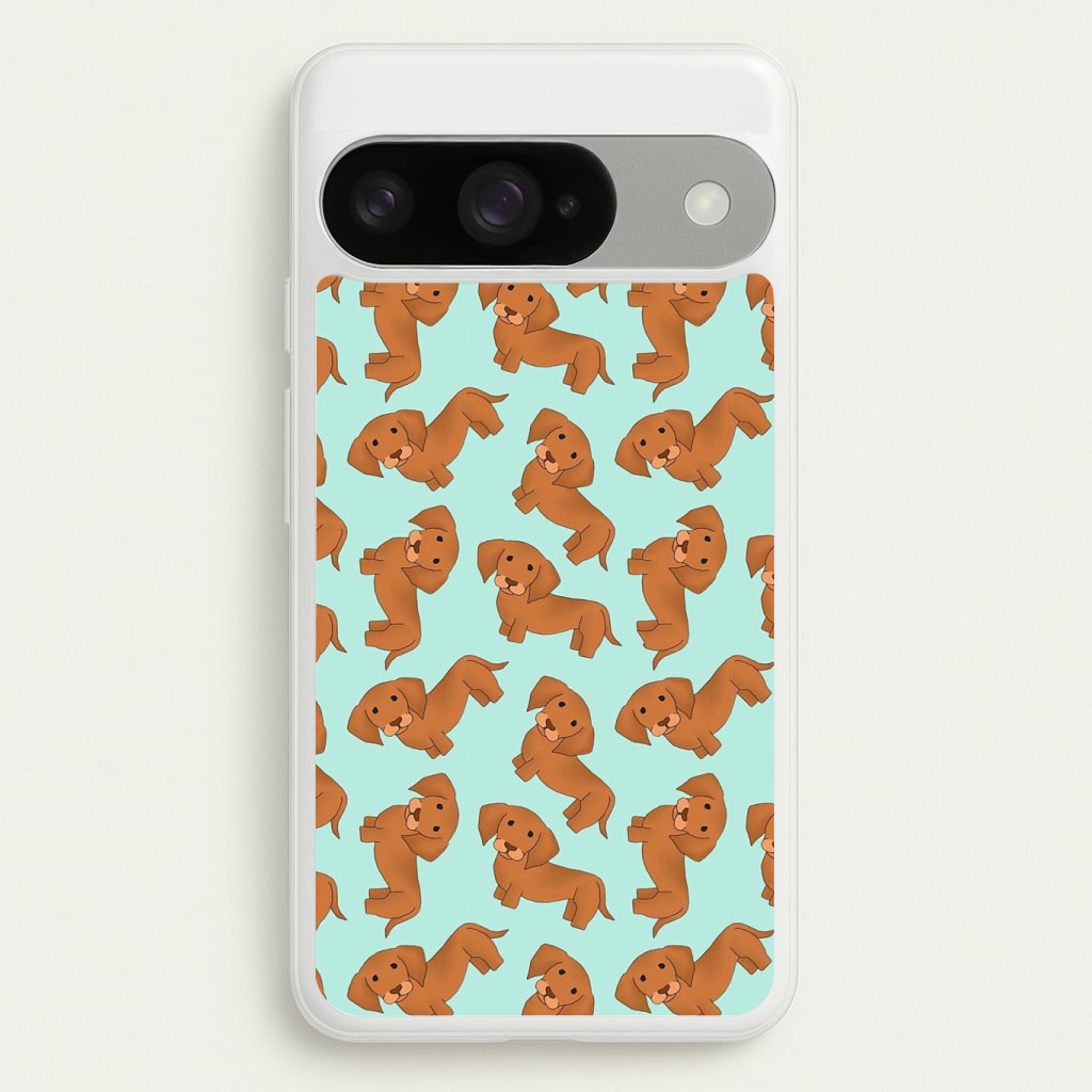 Sausage Dog Pattern Phone Case