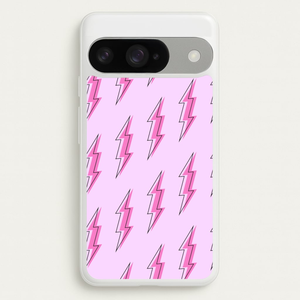 Pink Lightning - Eighties Phone Case