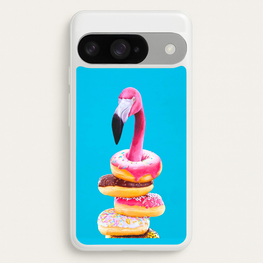 A Famished Flamingo Phone Case