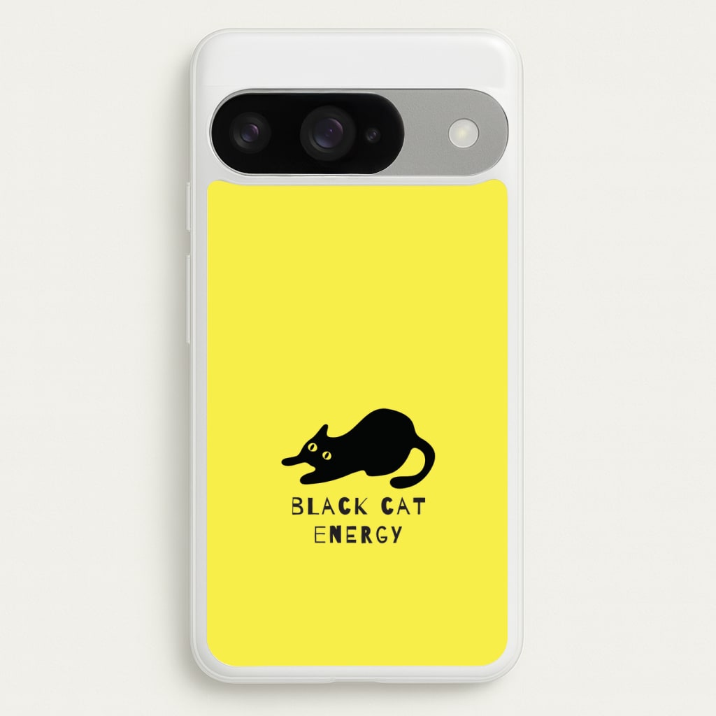 Black Cat Energy Phone Case