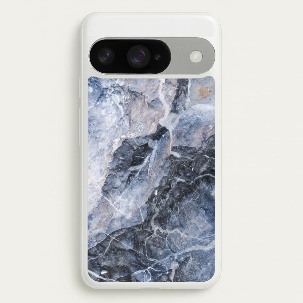 Grey and White Marble Phone Case