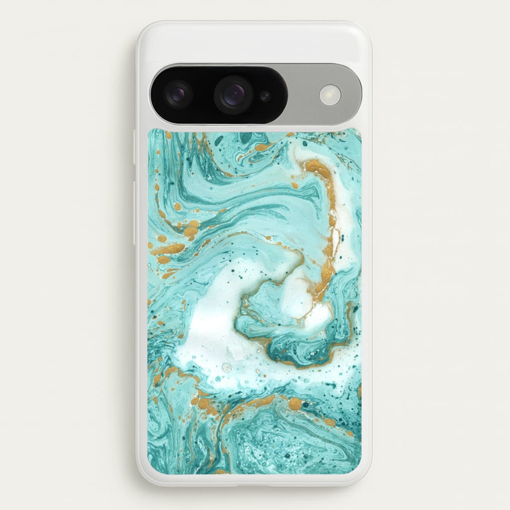 Green Marble Phone Case