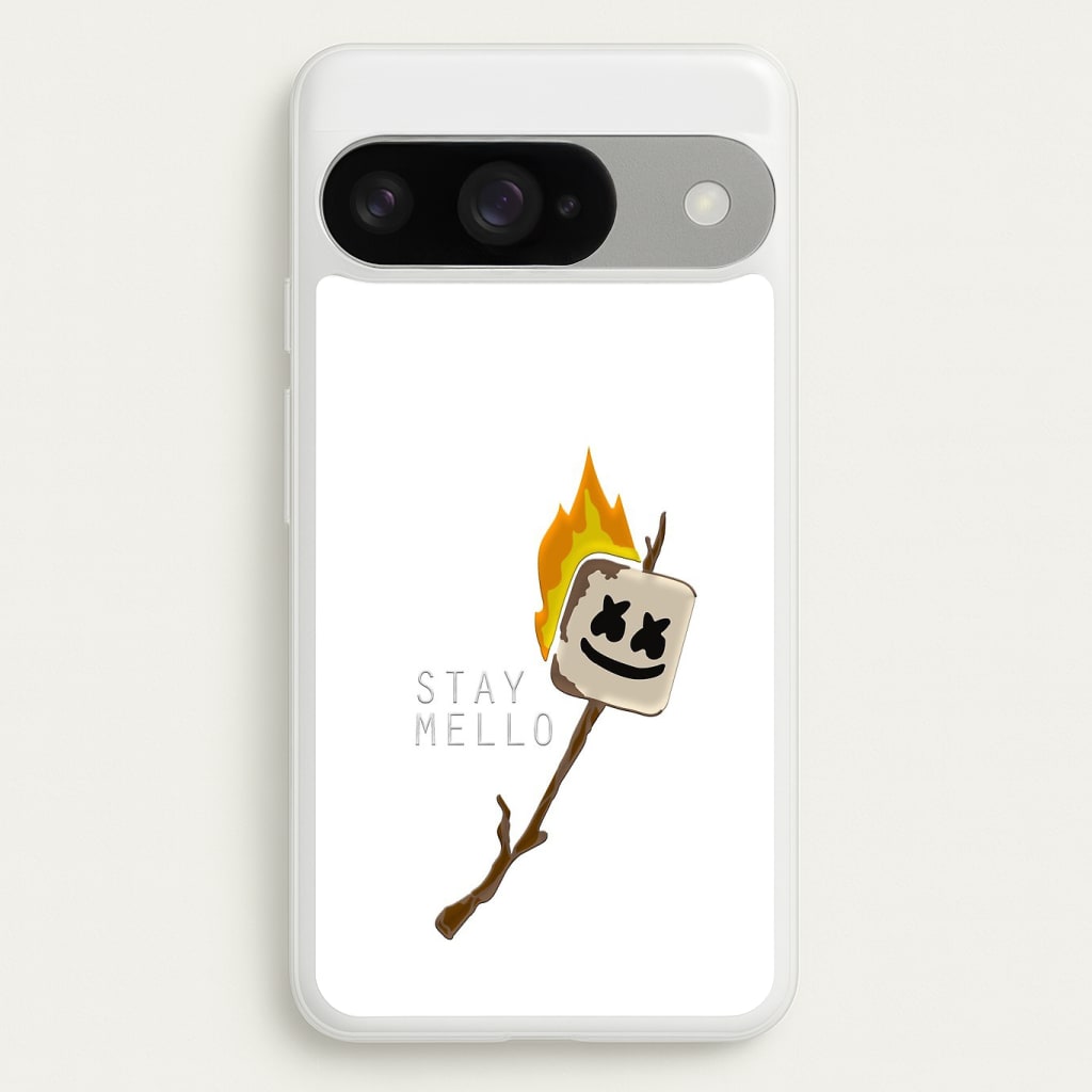 Stay Mello White Helmet DJw - White Helmet DJ Phone Case