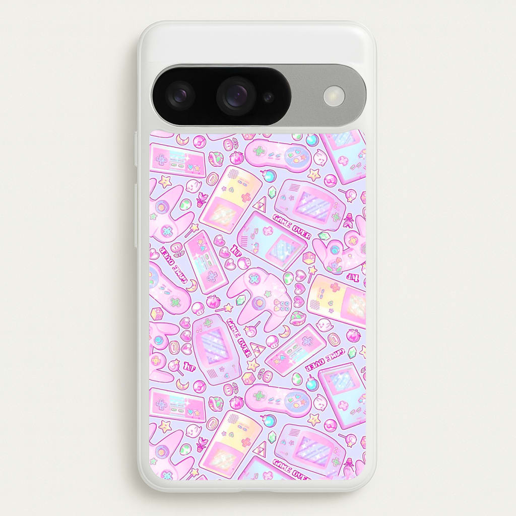 Power Up, Gaming Pattern Phone Case
