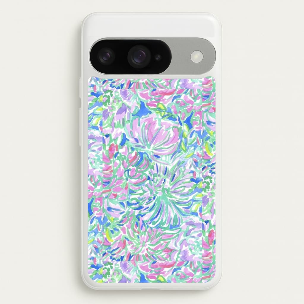 Colourful Floral Painting Phone Case